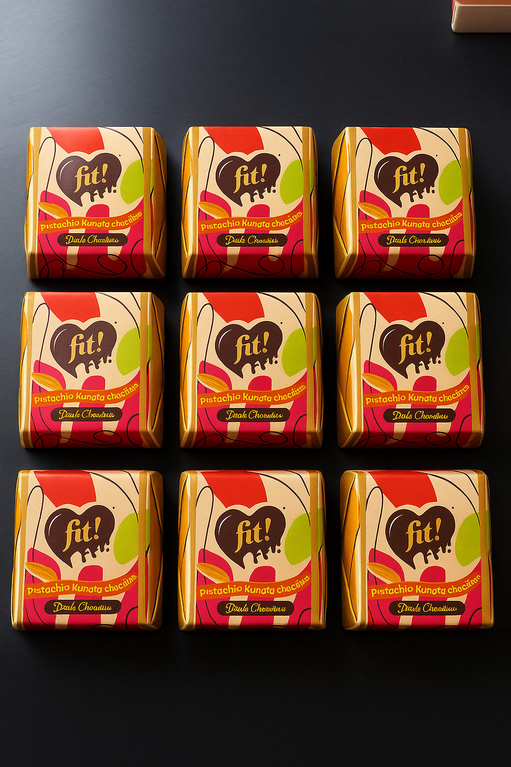 Pistachio Kunafa small chocolate 20g